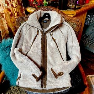 KUHL fleece jacket hoodie XS
